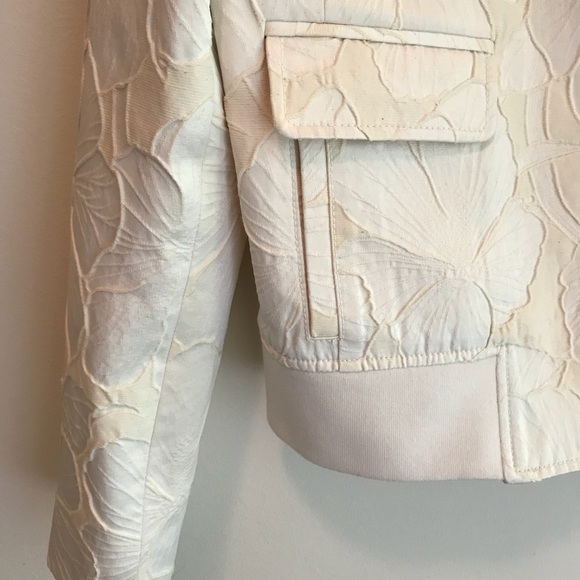 Banana Republic | Bomber Jacket | Floral Jacquard - Picture 3 of 8